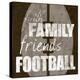 Football Friends-Lauren Gibbons-Stretched Canvas