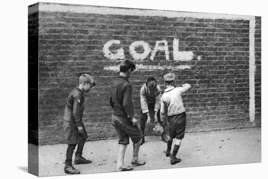 Football in the East End, London, 1926-1927-null-Premier Image Canvas