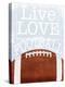 Football Love-Marcus Prime-Stretched Canvas