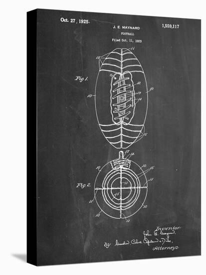 Football Patent 1923-null-Stretched Canvas