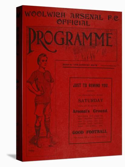 Football Programme-null-Premier Image Canvas