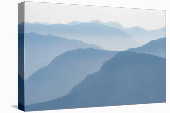 Foothills of the Himalayas in East Bhutan Take on an Ethereal Appearance in Early Morning Mist-Alex Treadway-Premier Image Canvas