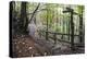 Footpath Sign at Milners Fork in Nidd Gorge Woods Near Bilton-Mark Sunderland-Premier Image Canvas