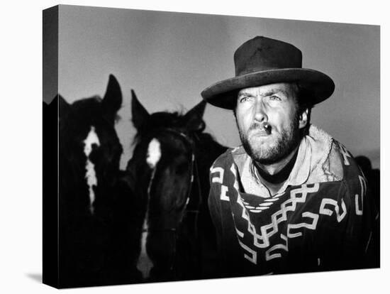 For a Few Dollars More, Clint Eastwood, 1965-null-Stretched Canvas