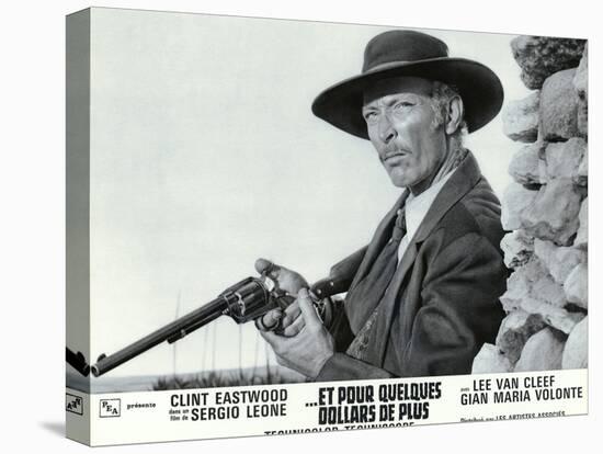 For a Few Dollars More, French Movie Poster, 1966-null-Stretched Canvas