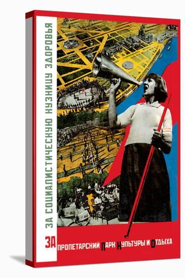 For the Proletarian Park-Gitsevich-Stretched Canvas