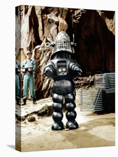 Forbidden Planet, Robby The Robot, 1956-null-Stretched Canvas