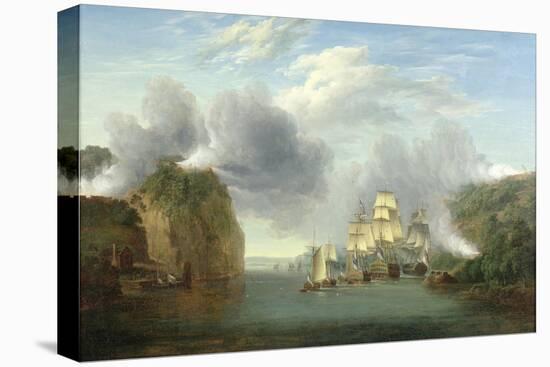 Forcing the Hudson River Passage-William Joy-Premier Image Canvas