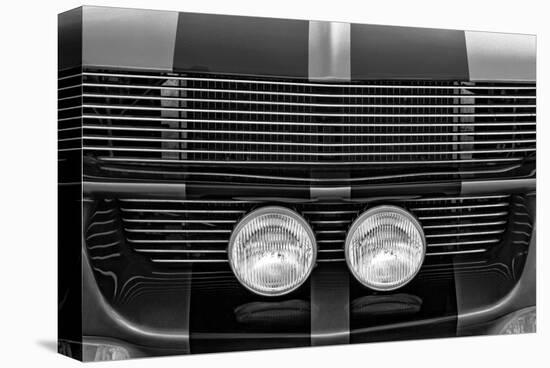 Ford Mustang Grill & Headlamps-null-Stretched Canvas