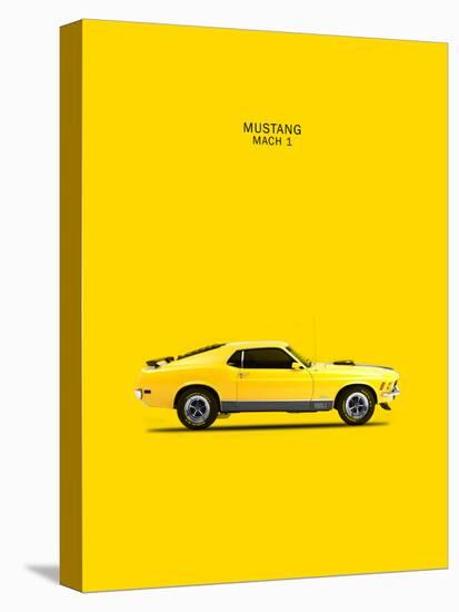 Ford Mustang Mach1 1970-Mark Rogan-Stretched Canvas