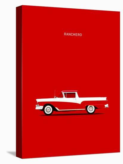Ford Ranchero 57-Mark Rogan-Stretched Canvas