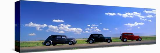 Fords on Old Route 66 USA-null-Stretched Canvas