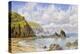 Forest Cove, Cardigan Bay, 1883 (Oil on Canvas)-John Brett-Premier Image Canvas