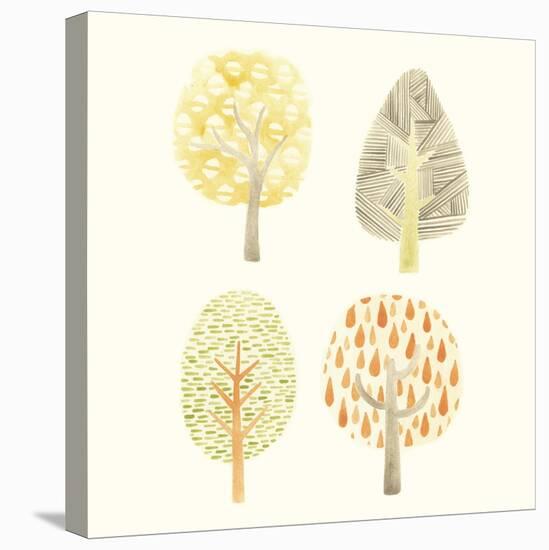Forest Patterns I-June Vess-Stretched Canvas