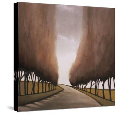 'Forest Road I' Stretched Canvas Print Taman Van Scoy