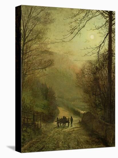 Forge Valley, Scarborough-John Atkinson Grimshaw-Premier Image Canvas