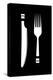 Fork Knife-Martina Pavlova-Stretched Canvas