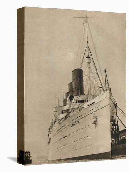 'Former Queen of the Ocean, R,M.S. Mauretania of the Cunard White Star Line', 1936-Unknown-Premier Image Canvas
