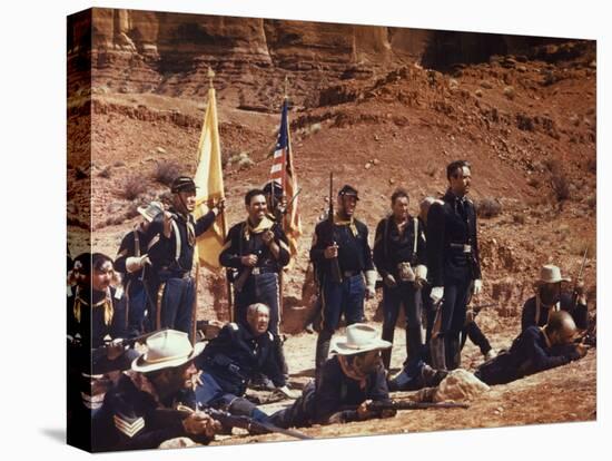 FORT APACHE, 1948 directed by JOHN FORD Henry Fonda (photo)-null-Stretched Canvas