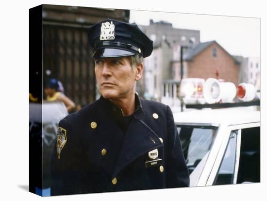 FORT APACHE-THE BRONX, 1980 directed by DANIEL PETRIE Paul Newman (photo)-null-Stretched Canvas