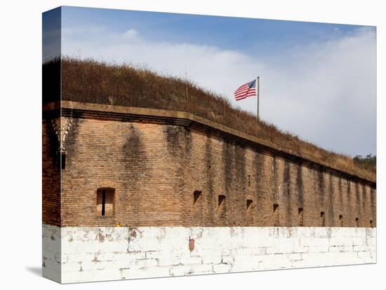 Fort Barrancas, Gulf Islands National Seashore, Pensacola, Florida Gulf Coast-William Silver-Premier Image Canvas