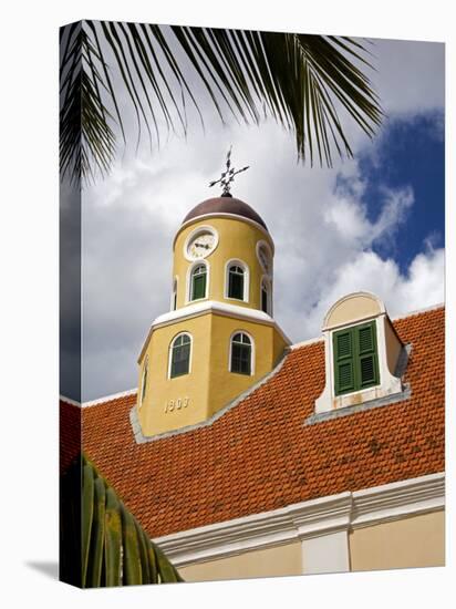 Fort Church in Fort Amsterdam, Punda District, Willemstad, Curacao, West Indies-Richard Cummins-Premier Image Canvas