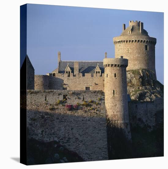 Fort La Latte, Cap Frehel, Brittany. 10th Century, Rebuilt 14th Century-Joe Cornish-Premier Image Canvas