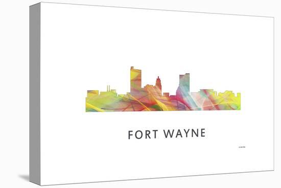 Fort Wayne Indiana Skyline-Marlene Watson-Premier Image Canvas