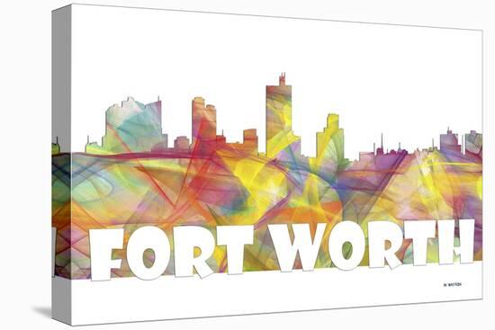 Fort Worth Texas Skyline Mclr 2-Marlene Watson-Premier Image Canvas