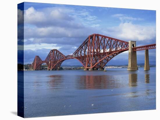 Forth Railway Bridge, Queensferry, Near Edinburgh, Lothian, Scotland, United Kingdom, Europe-Neale Clarke-Premier Image Canvas