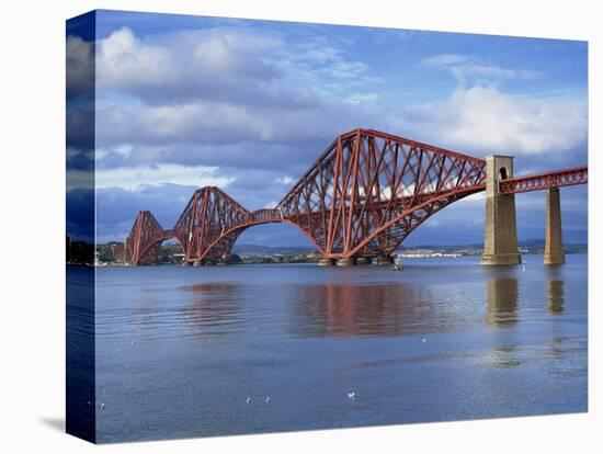 Forth Railway Bridge, Queensferry, Near Edinburgh, Lothian, Scotland, United Kingdom, Europe-Neale Clarke-Premier Image Canvas