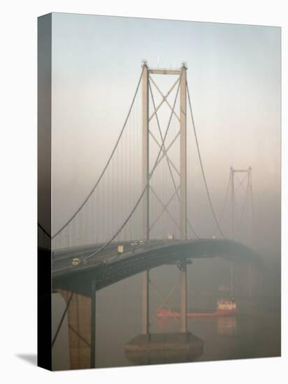 Forth Road Bridge Crossing the Firth of Forth Between Queensferry and Inverkeithing-Nigel Blythe-Premier Image Canvas