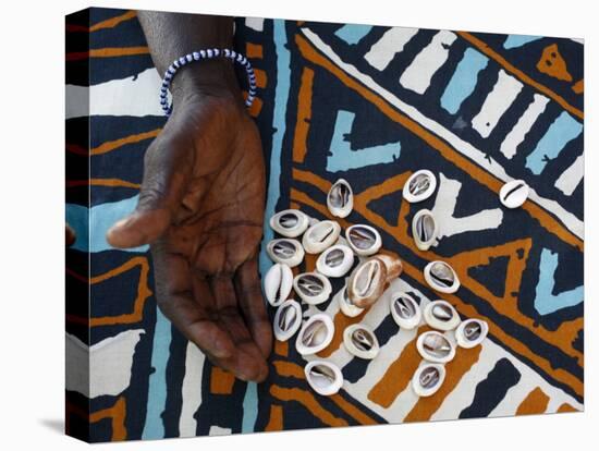 Fortune Telling with Cowrie Shells, Saly, Thies, Senegal, West Africa, Africa-Godong-Premier Image Canvas