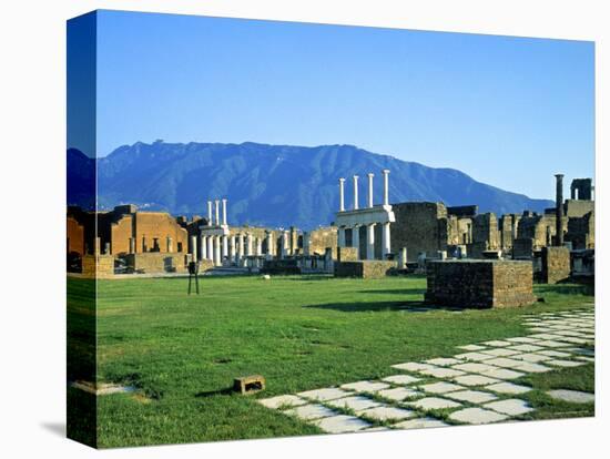 Forum, Pompeii, Bay of Naples, Italy-Demetrio Carrasco-Premier Image Canvas