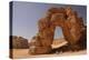 Forzhaga Natural Arch in Akakus Mountains, Sahara Desert, Libya, North Africa, Africa-Michal Szafarczyk-Premier Image Canvas