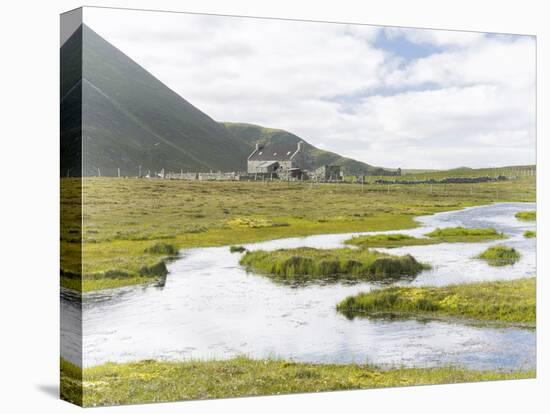 Foula Part of Shetland Islands, it Is One of Most Remote Permanently Inhabited Islands , Background-Martin Zwick-Premier Image Canvas