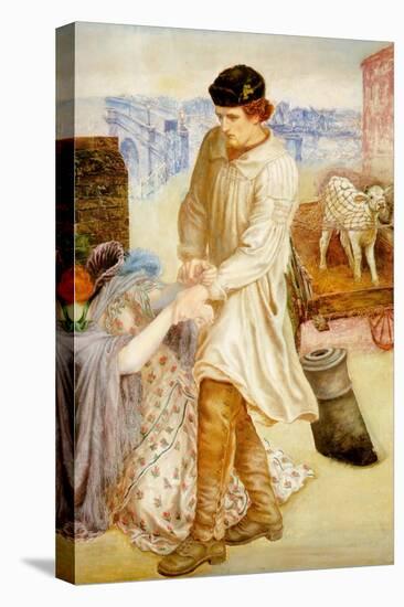 Found-Dante Gabriel Rossetti-Stretched Canvas