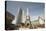 Fountain and Monument, Augustus Plaza, Leipzig, Germany-Dave Bartruff-Premier Image Canvas