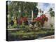 Fountain At San Juan Capistrano-Cyrus Afsary-Stretched Canvas