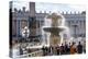 Fountain at St. Peter's Square, Vatican City, UNESCO World Heritage Site, Rome, Lazio, Italy-Nico Tondini-Premier Image Canvas