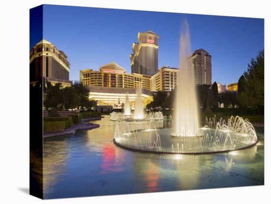 Fountain in Front of the Ceasars Palace Hotel, Strip, South Las Vegas Boulevard, Las Vegas, Nevada-Rainer Mirau-Premier Image Canvas