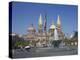 Fountain in Front of the Christian Cathedral in Guadalajara, Jalisco, Mexico, North America-Michelle Garrett-Premier Image Canvas