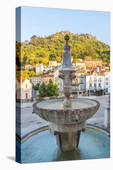 Fountain in Sintra, Near Lisbon, Portugal-Peter Adams-Premier Image Canvas