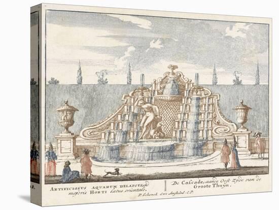 Fountain in the garden of Het Loo Palace, 1694-97-Jan I van Call-Premier Image Canvas