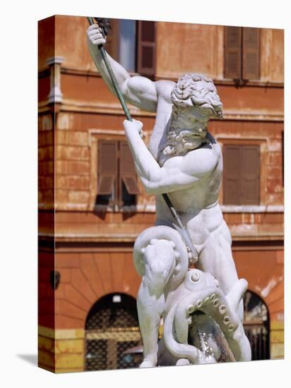 Fountain of Neptune, Piazza Navona, Rome, Lazio, Italy-John Miller-Premier Image Canvas