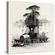 Fountain of Neptune, Rome and its Environs, Italy, 19th Century-null-Premier Image Canvas