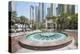 Fountain on the Dubai Marina Walk, Dubai, United Arab Emirates-Michael DeFreitas-Premier Image Canvas