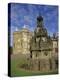 Fountain on the Grounds of Holyroodhouse Palace, Edinburgh, Scotland-Christopher Bettencourt-Premier Image Canvas