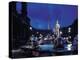 Fountains in the Piazza Navona at Night-Dmitri Kessel-Premier Image Canvas