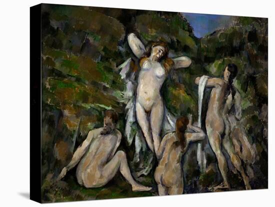 Four Bathers, 1888-1890-Paul Cézanne-Premier Image Canvas